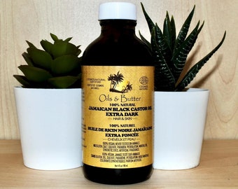 Oil& Butter 100% Natural Jamaican Black Extra Dark Castor oil