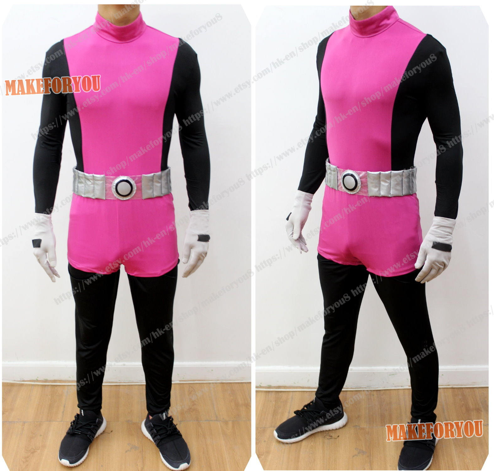Unisex's Teen Beast Boy Cosplay Costume Spandex Etsy UK