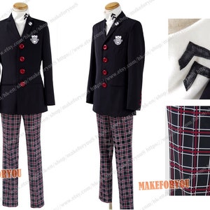 Unisex's Kaitou Cosplay Costume Protagonist Uniform Coat - Etsy
