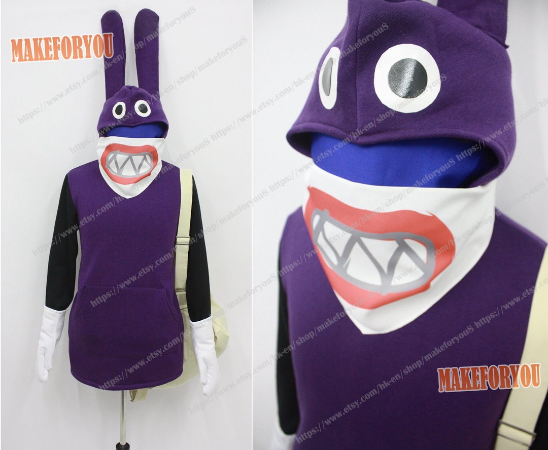 Child s Size New Super Bros U Deluxe All Nabbit Cosplay Costume With 