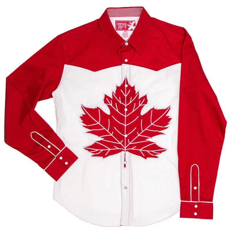 Canada Day Shirt Canada Canadian Maple Leaf Western Cowboy Etsy Canada