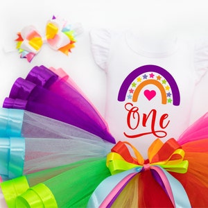 Purple Unicorn Tutu Outfit With Pom Pom Skirt, Toddler Tutu Unicorn Birthday, First Birthday Unicorn Cake Smash Tutu