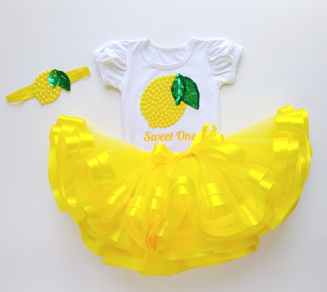 A DEE - Jilly Tulle Dress - Lemon main image 1
