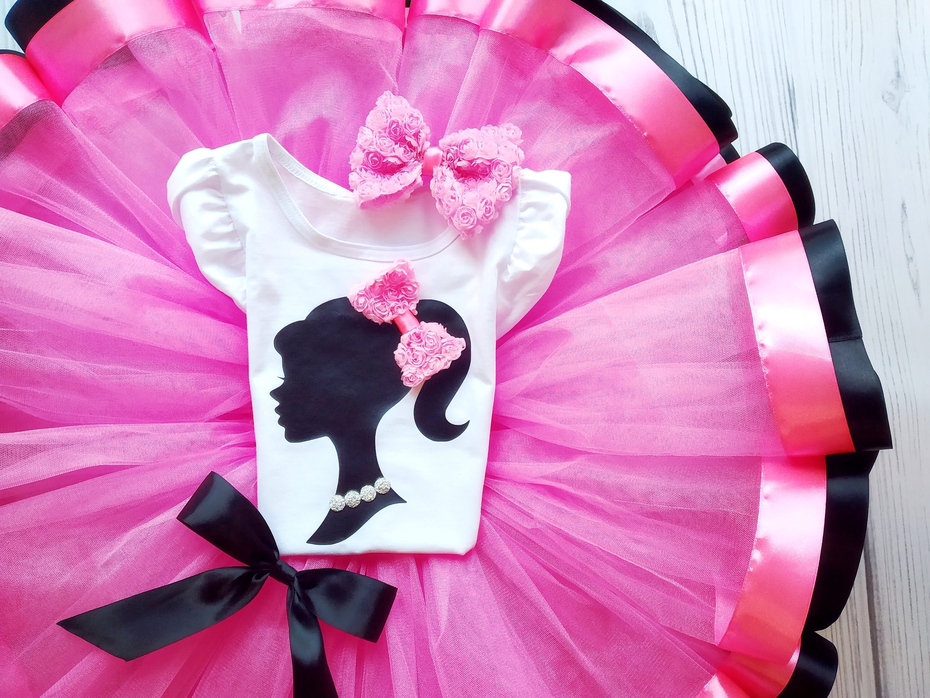 barbie tutu birthday outfit