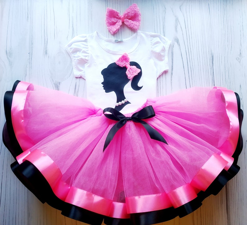 pink barbie skirt