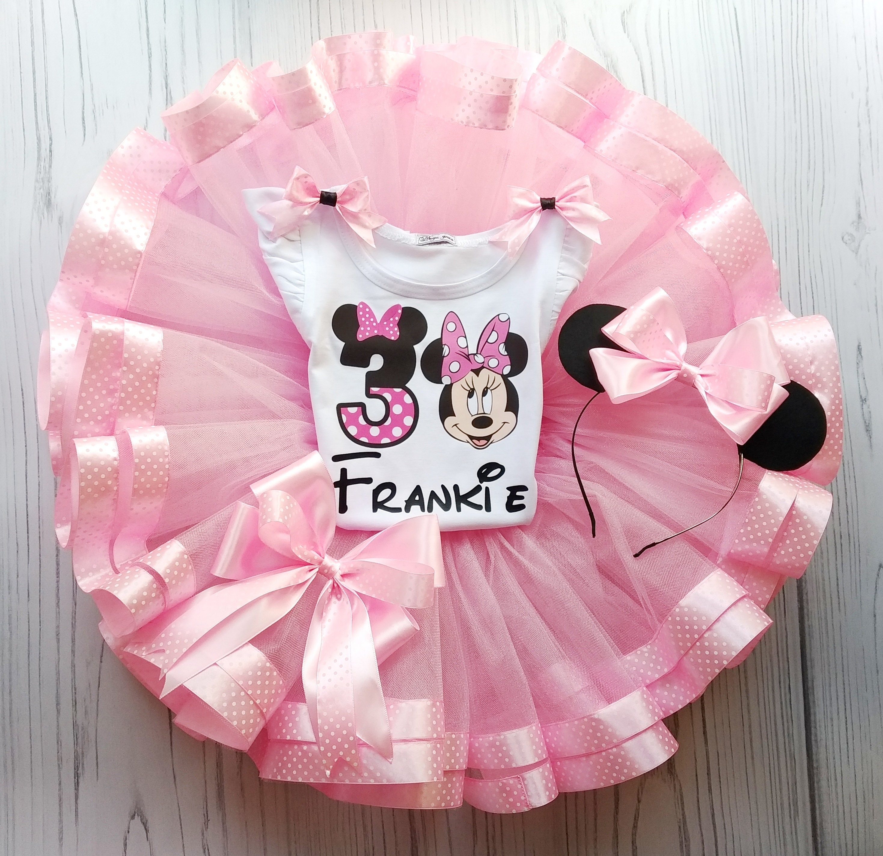 minnie mouse 3rd birthday outfit