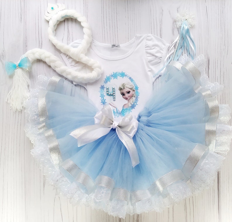 frozen elsa tutu dress