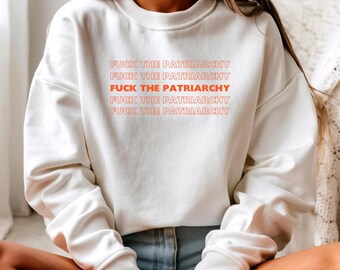 Empowering Statement Crewneck Sweatshirt, Feminist Apparel