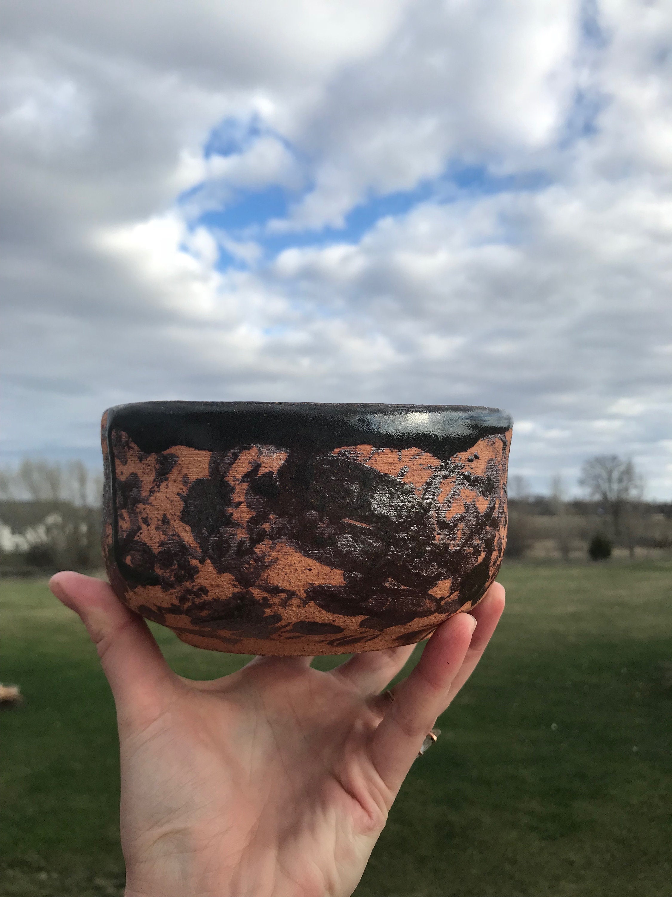 Handmade highfire ceramic bowl Etsy