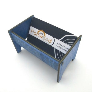 Soporte de tarjeta de regalo de madera, cuna de la tarjeta, soporte de tarjeta, accesorios de oficina, soporte de tarjeta de visita, hecho a mano