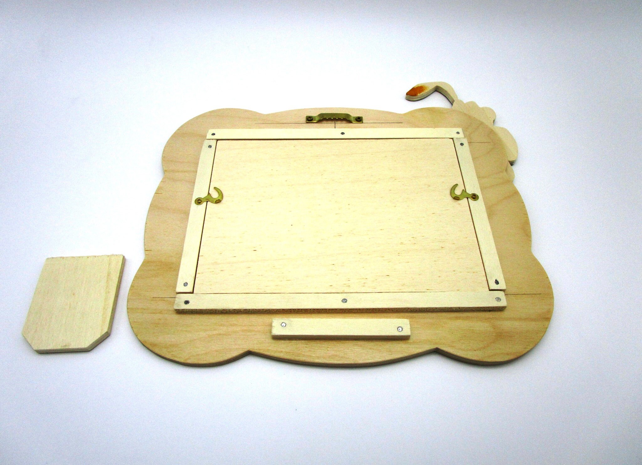 Children Photo Frame With Wooden Pluto, Wooden Children Frame, to Hang ...