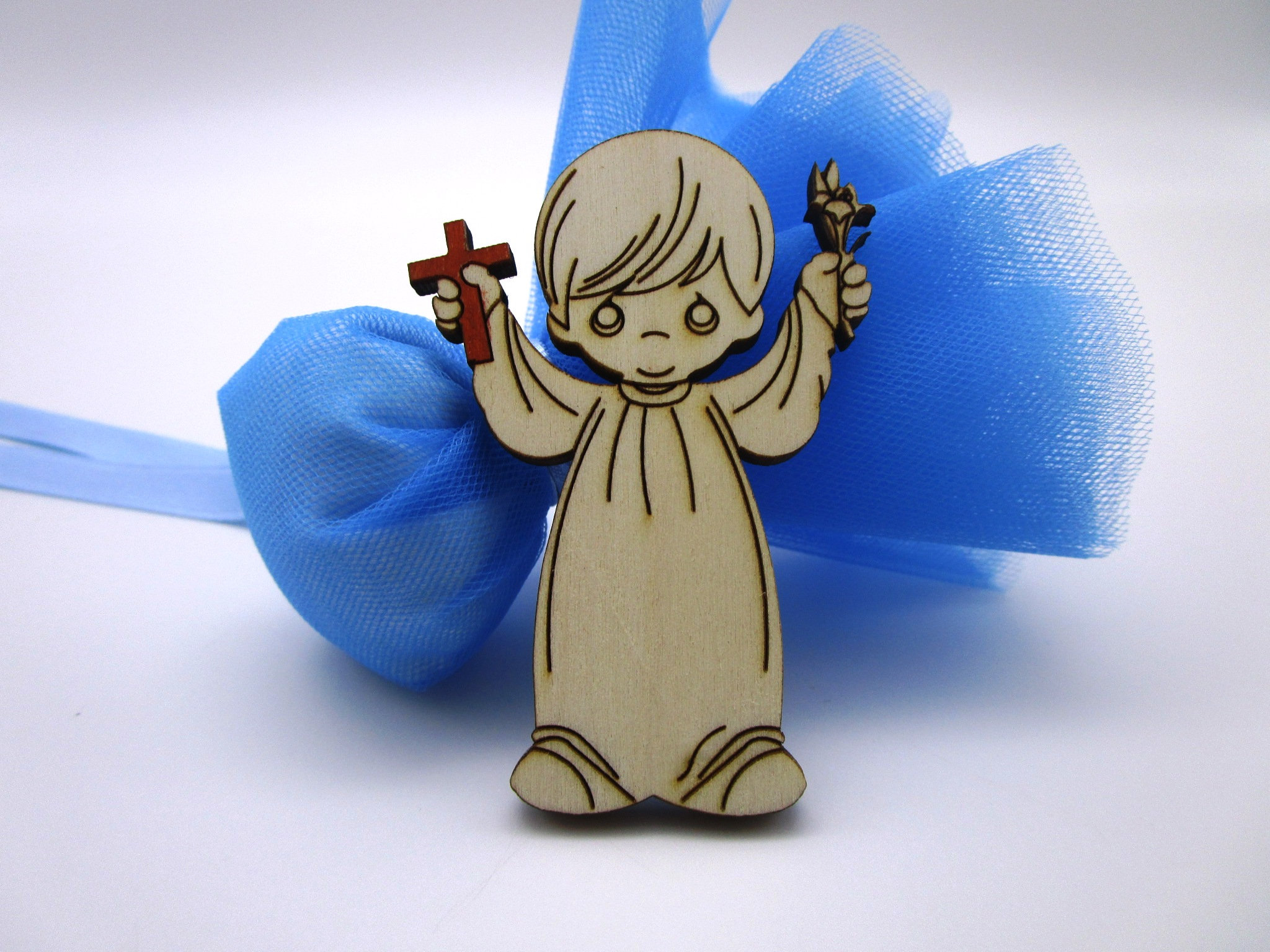 Wooden Boy Favor First Communion Favor Lot of 5 Pcs Child Etsy