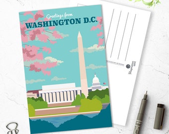 City Postcards Etsy