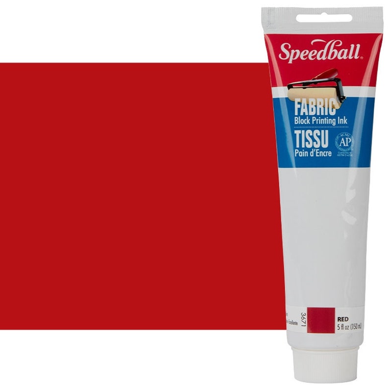 Speedball Fabric Block Printing Ink 5fl Oz Fabric Printing Etsy