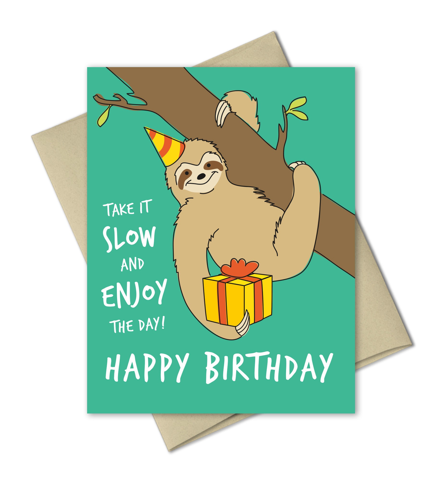 Birthday card Cute birthday card Greeting Cards Birthday Etsy