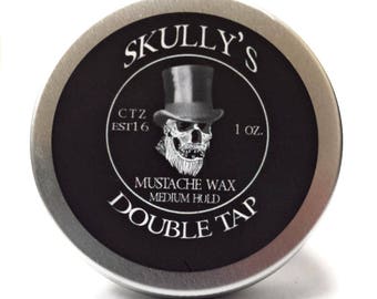 Mustache Wax 1 oz. | Barbershop scented Moustache wax | Medium, Strong hold Styling Wax for men