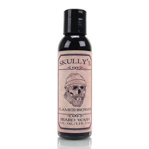 Beard wash 4 oz | Body Wash | Skully&#39;s Flamethrower Beard Wash
