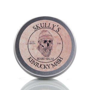 Beard Balm 2 fl. oz. | Sandalwood Bourbon beard balm for men | Men&#39;s Leave-in Beard Conditioner and Tamer