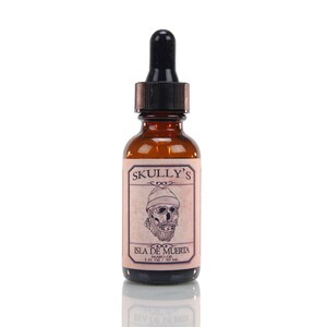 Skully&#39;s Isla De Muerta Beard Oil 1 oz. | Pineapple, coconut, tropical scented beard oil for men | Mens beard conditioning oil)