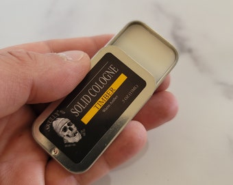 Colonia solida per uomo - Legno (profumo caldo ambrato)