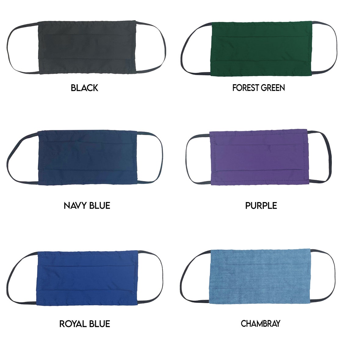 Large/XL Adult Breathable Mask 2 Layer Washable & Reusable Etsy