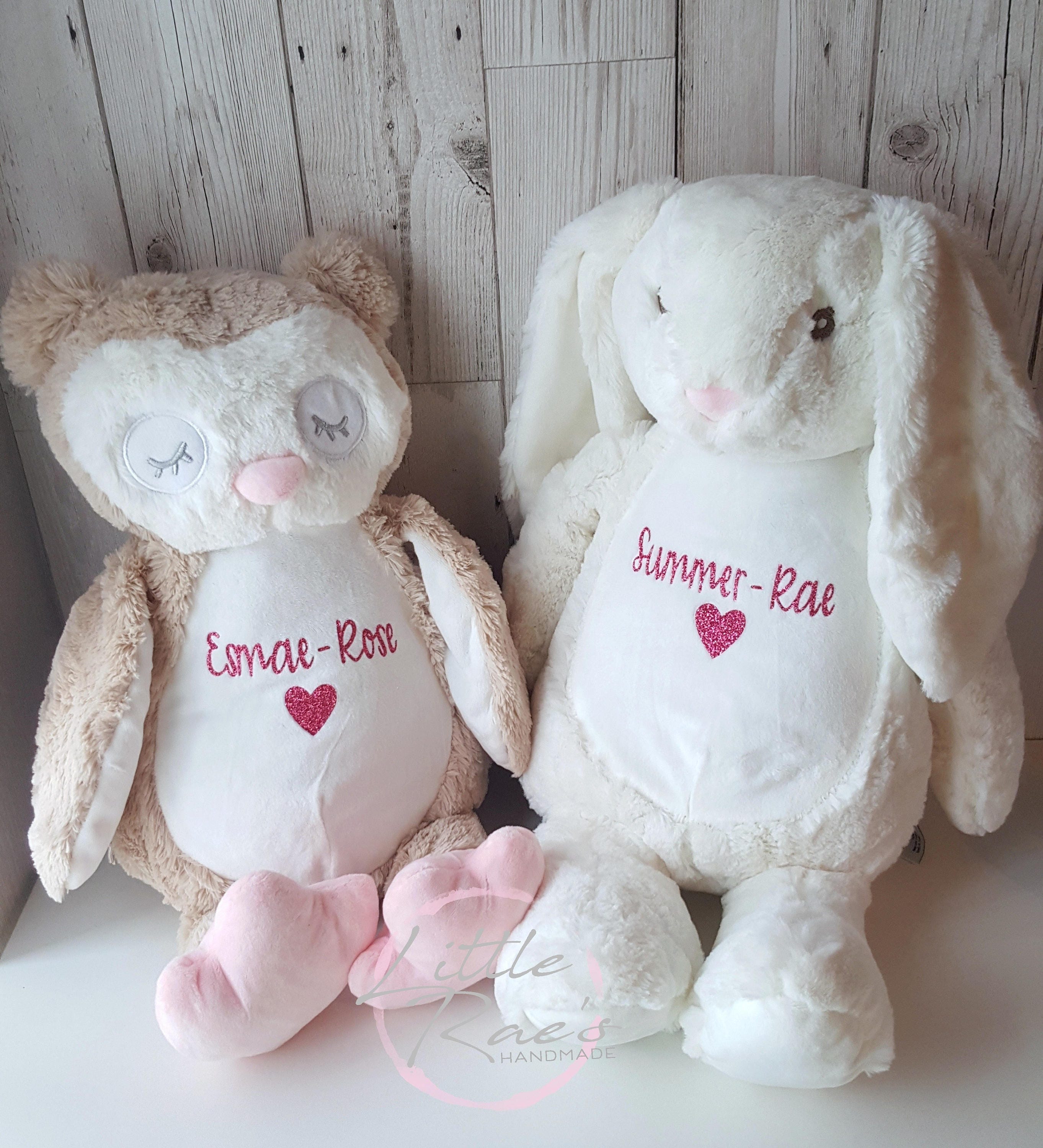 personalised easter bunny soft toy