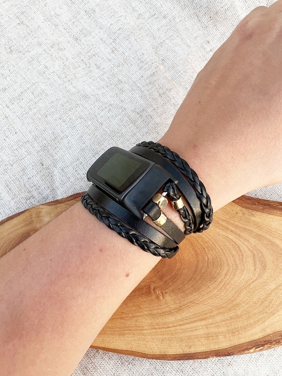 Cuff and Chain Bracelet For Fitbit Charge 4 & Charge 3