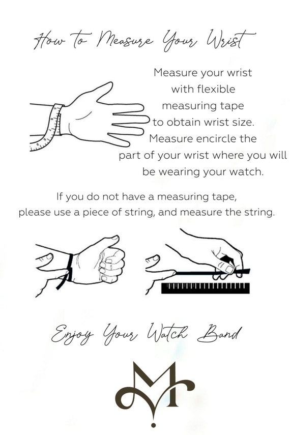 How to measure your outlet wrist size for apple watch