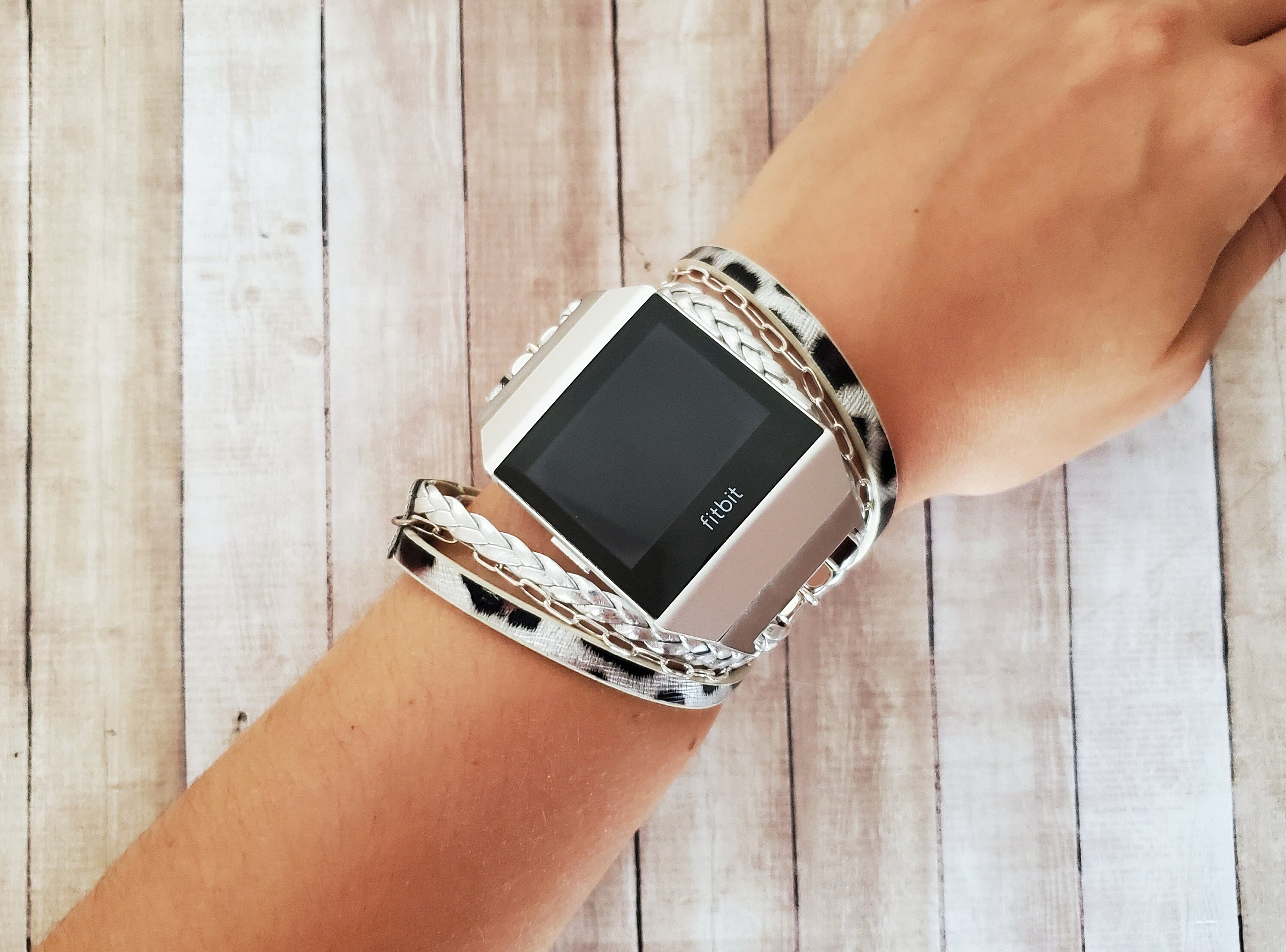 Fitbit ionic gold band sale