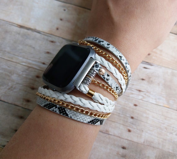 etsy fitbit versa bands