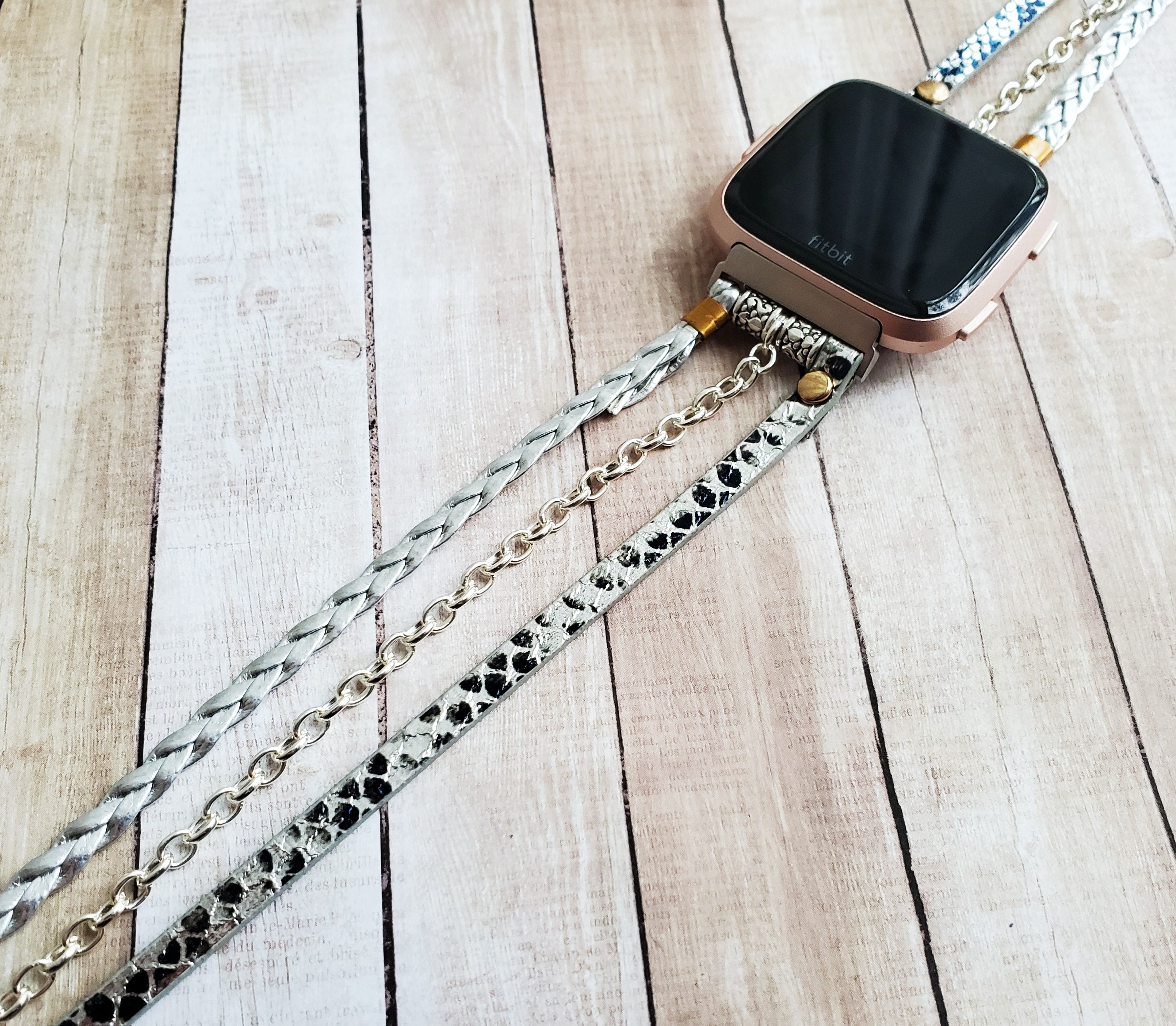 Boho Chic Fitbtit Versa Band Fitbit Versa 2 Lite Snake Print | Etsy