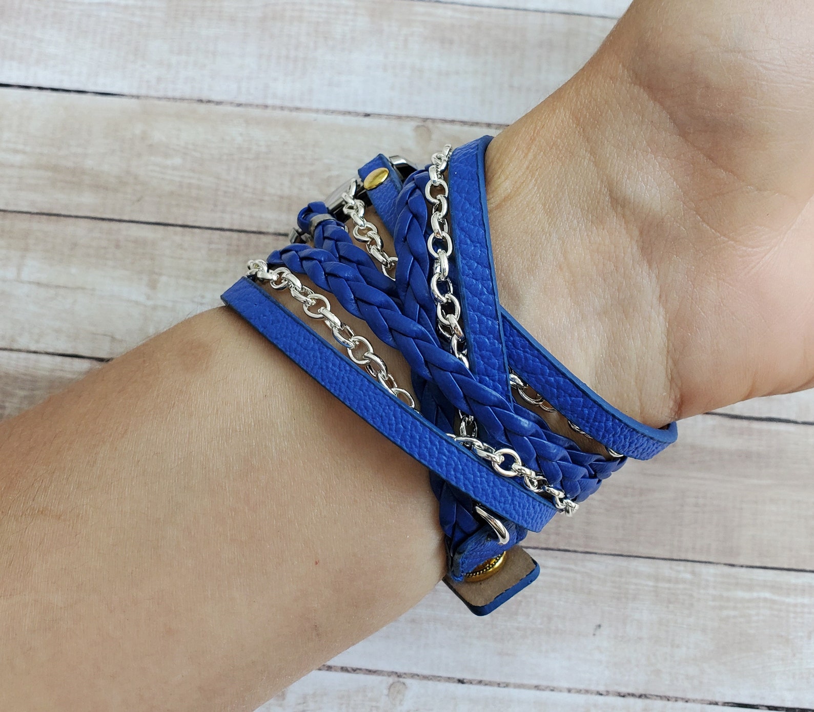 Fitbit SENSE Watch Band Fitbit Versa 3 Band Fashion Multi Wrap Etsy