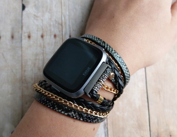 boho fitbit versa bands