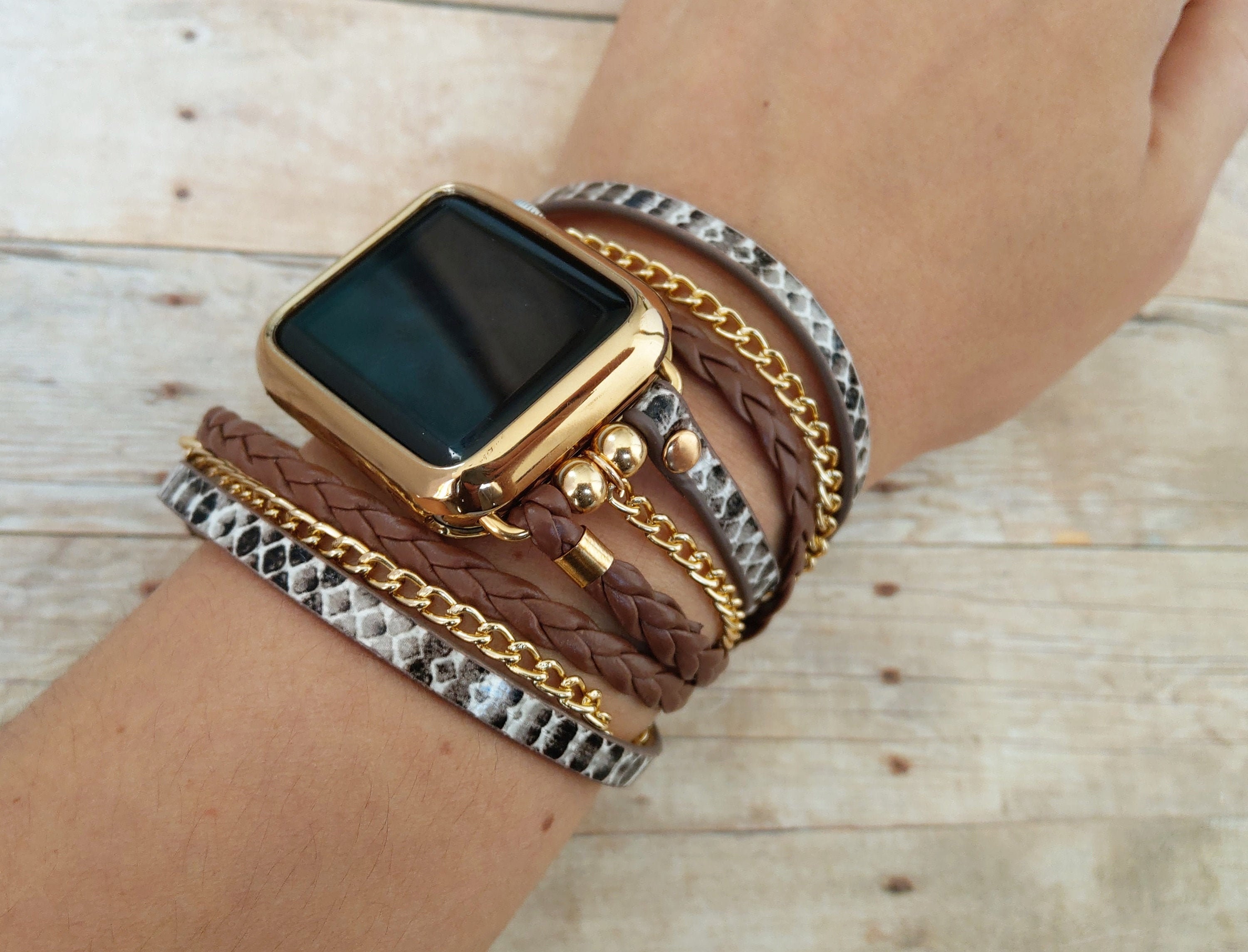 boho iwatch band