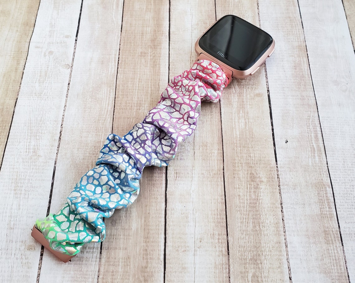 fitbit versa scrunchie band