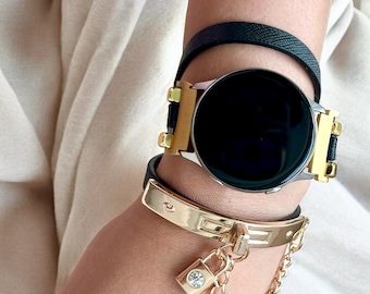 Handcrafted Vegan Leather Watch Band for Google Pixel 3 (41mm)