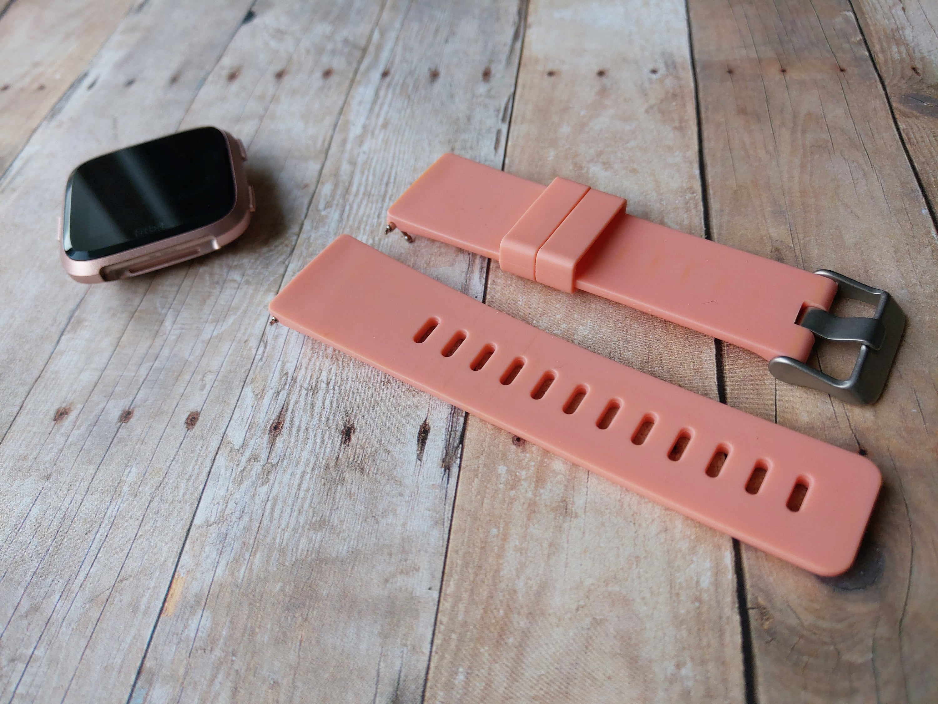 Fitbit peach band sale
