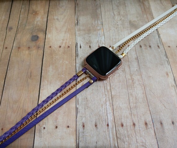 Fitbit versa dressy clearance bands