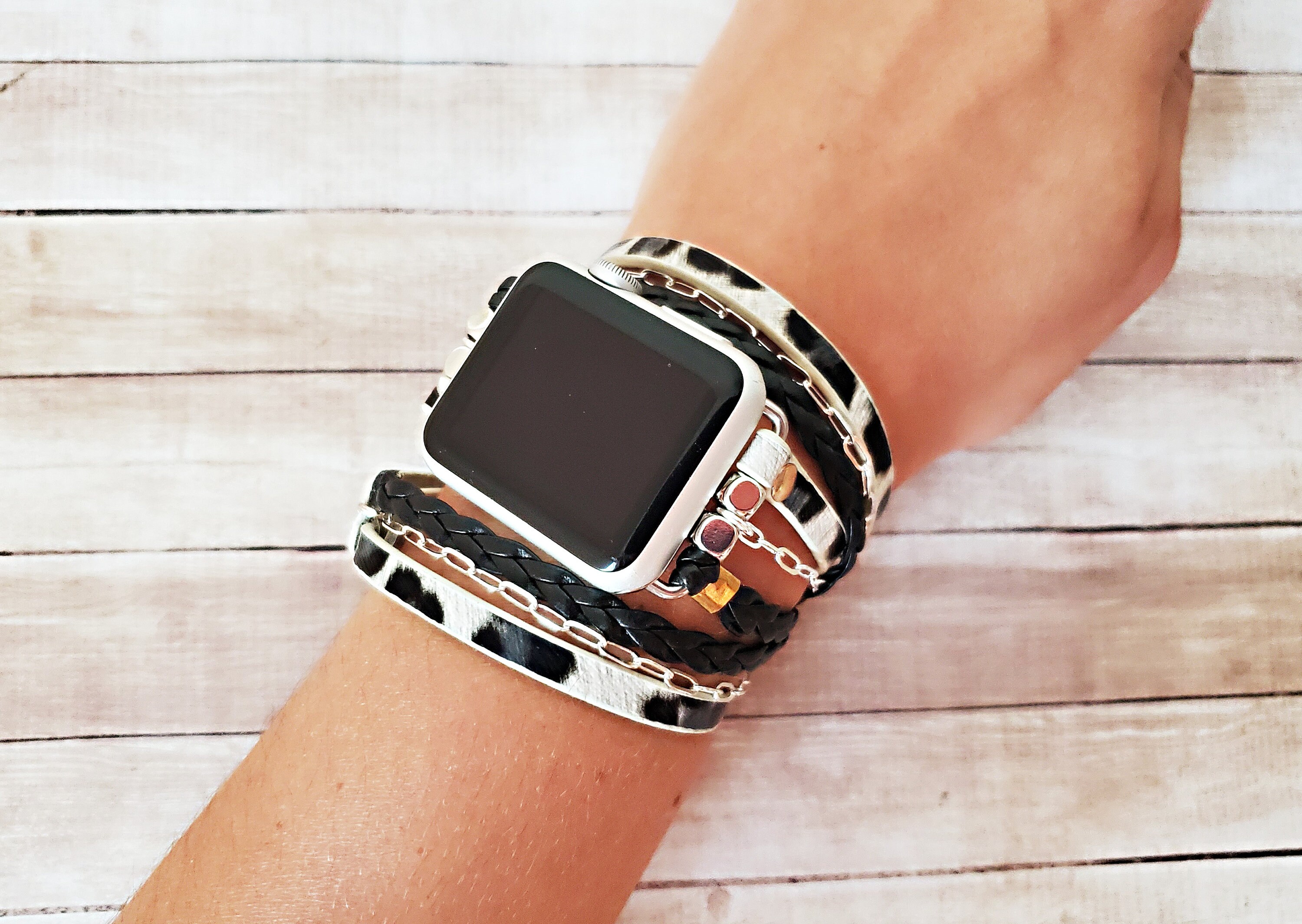 leopard apple watch band 44mm