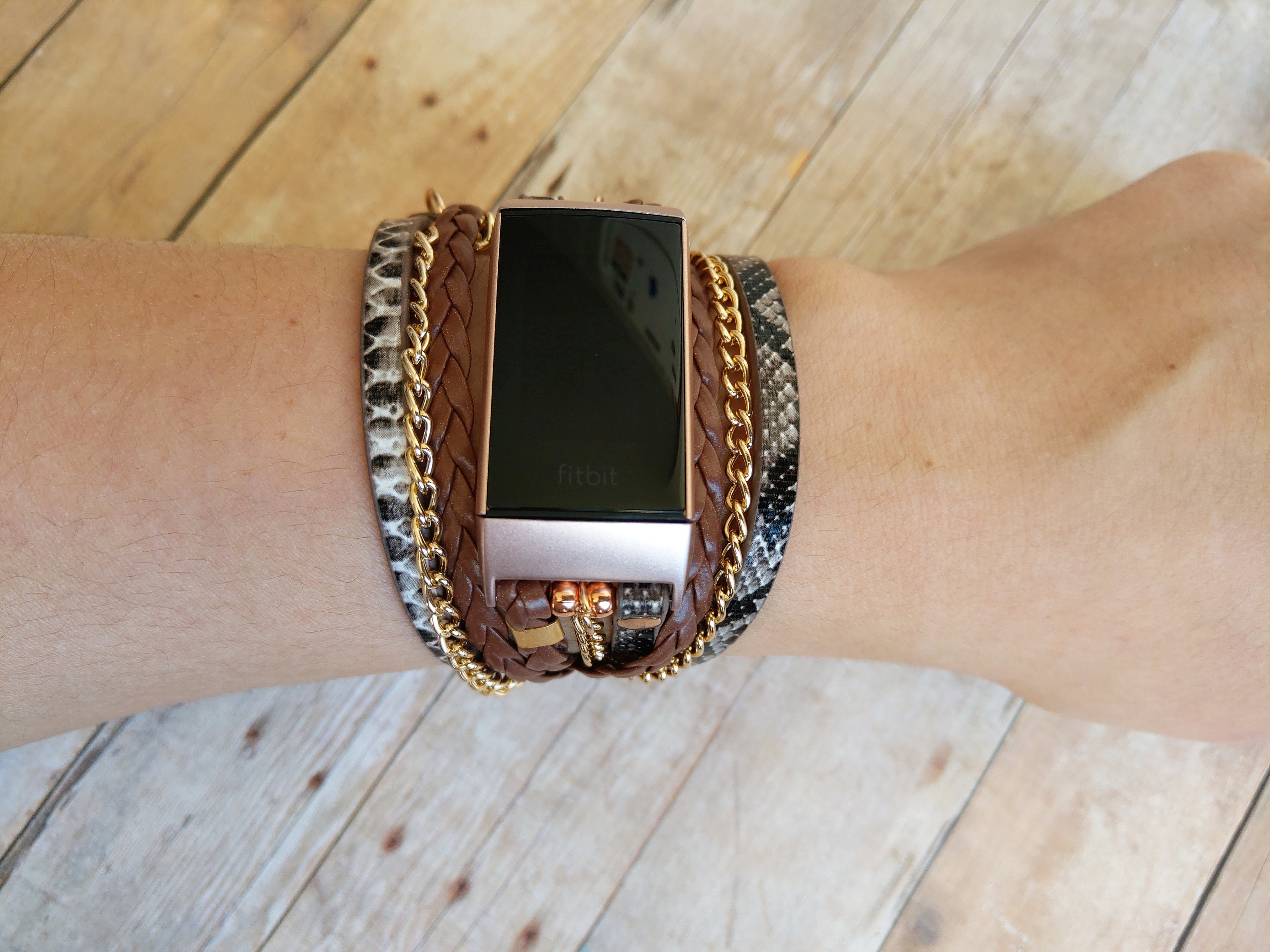 Fitbit charge 3 gold band new arrivals