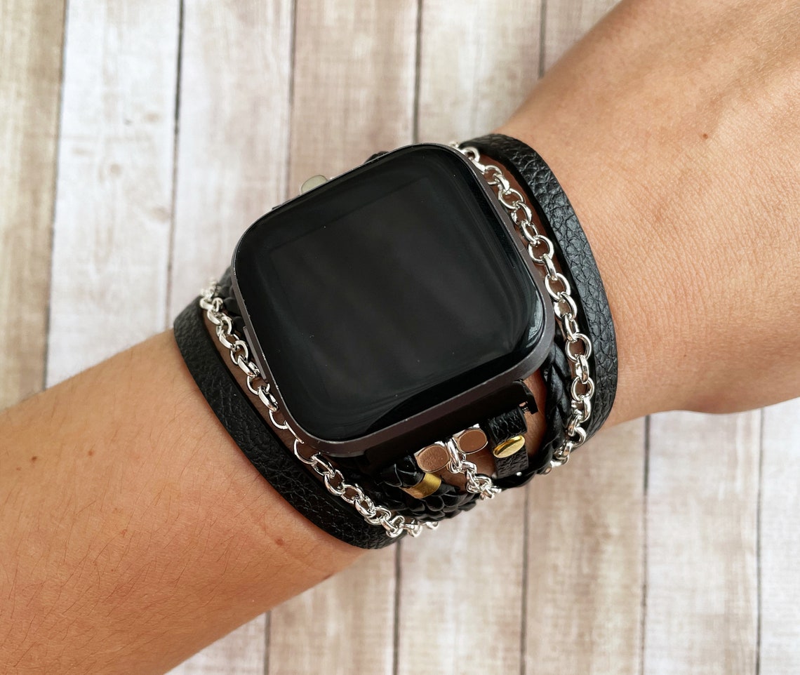 Fitbit SENSE Watch Band Fitbit Versa 3 Band Fashion Multi Wrap Etsy