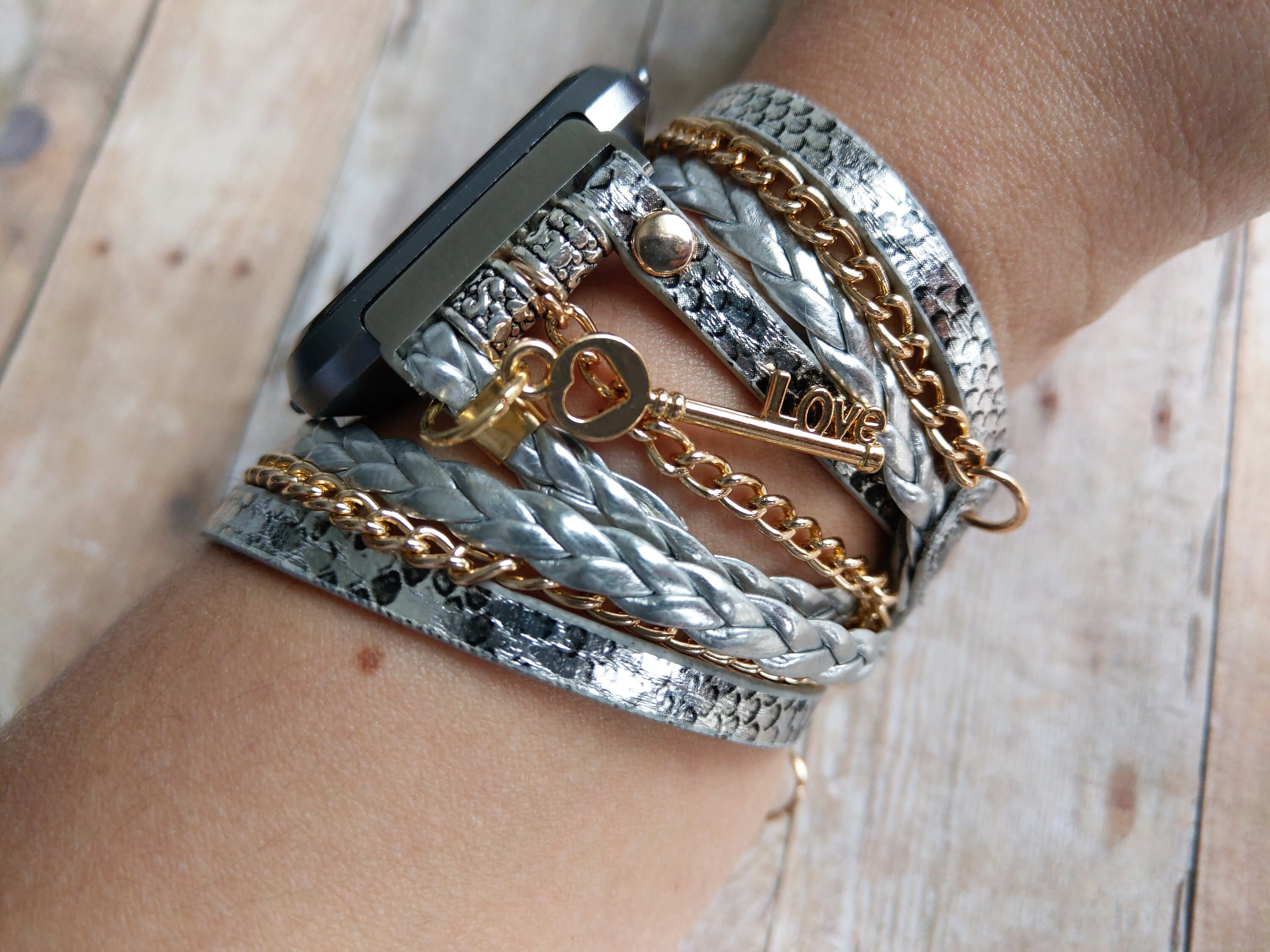 Charms Armbänder Luxus Schmuck Frauen Schlange Armband mit Logo Valentinstag