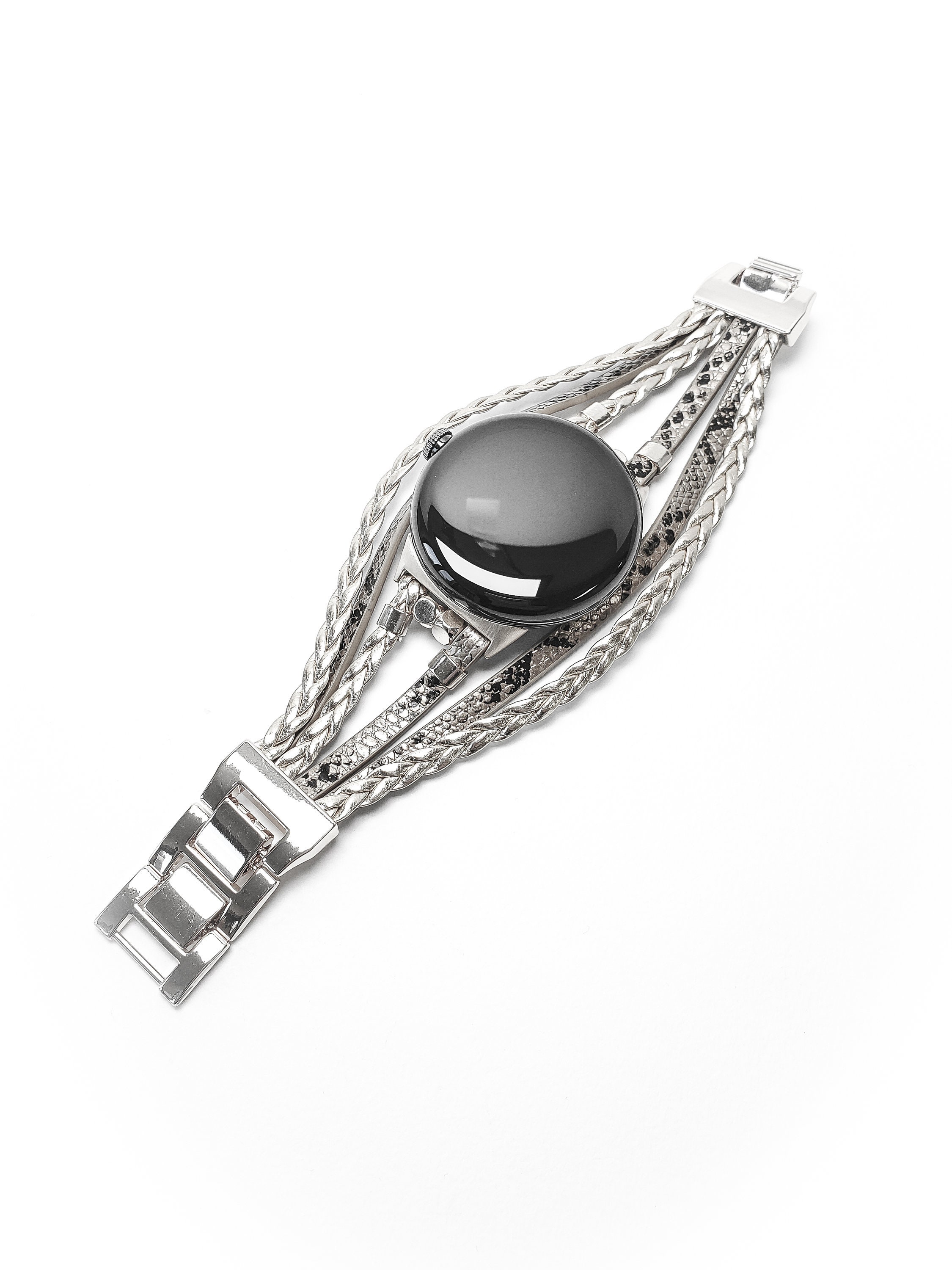 Gold Silver Google Pixel 2 3 Watch Band, Boho Chic Fashion