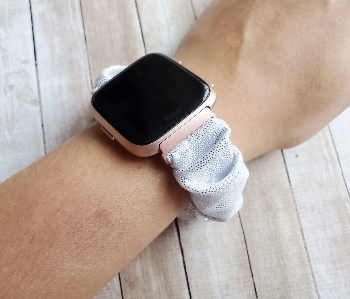 scrunchie fitbit versa band