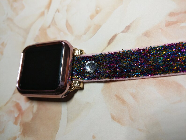 glitter apple watch band 44mm