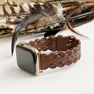 etsy apple watch band louis vuitton