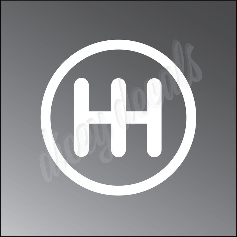 5Speed Vinyl Decal Sticker Manual Transmission Stick Etsy