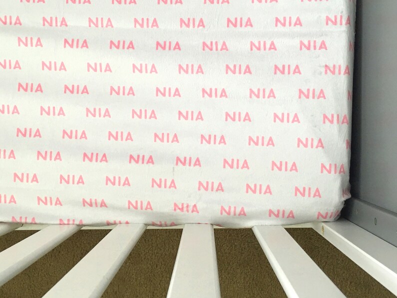 personalized sheets for crib
