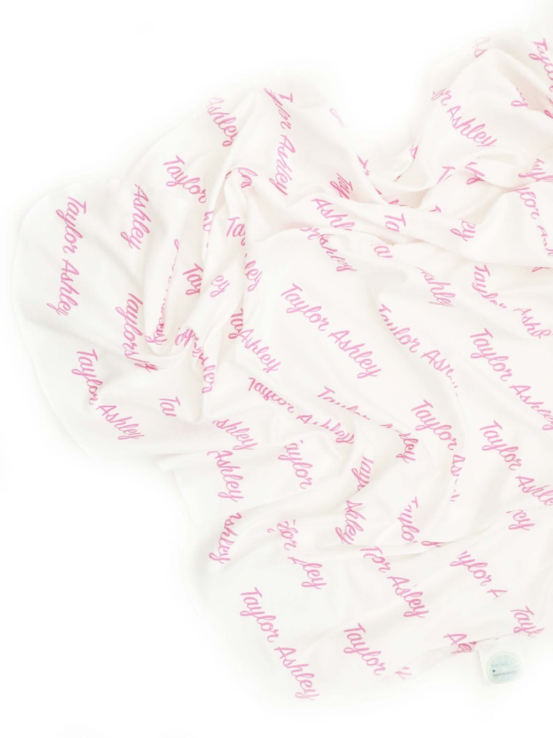 Personalized Baby Blanket Name Swaddle Set,Baby Swaddle Set,Swaddle Newborn Name Swaddle,Baby Blankets,Organic blanket Swaddle,