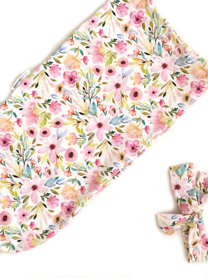 Floral Swaddle Sack Floral Cocoon Sack READY TO SHIP Floral Baby Sleeping Sack swaddle cocoon sack flower swaddle Cocoon Sack baby g